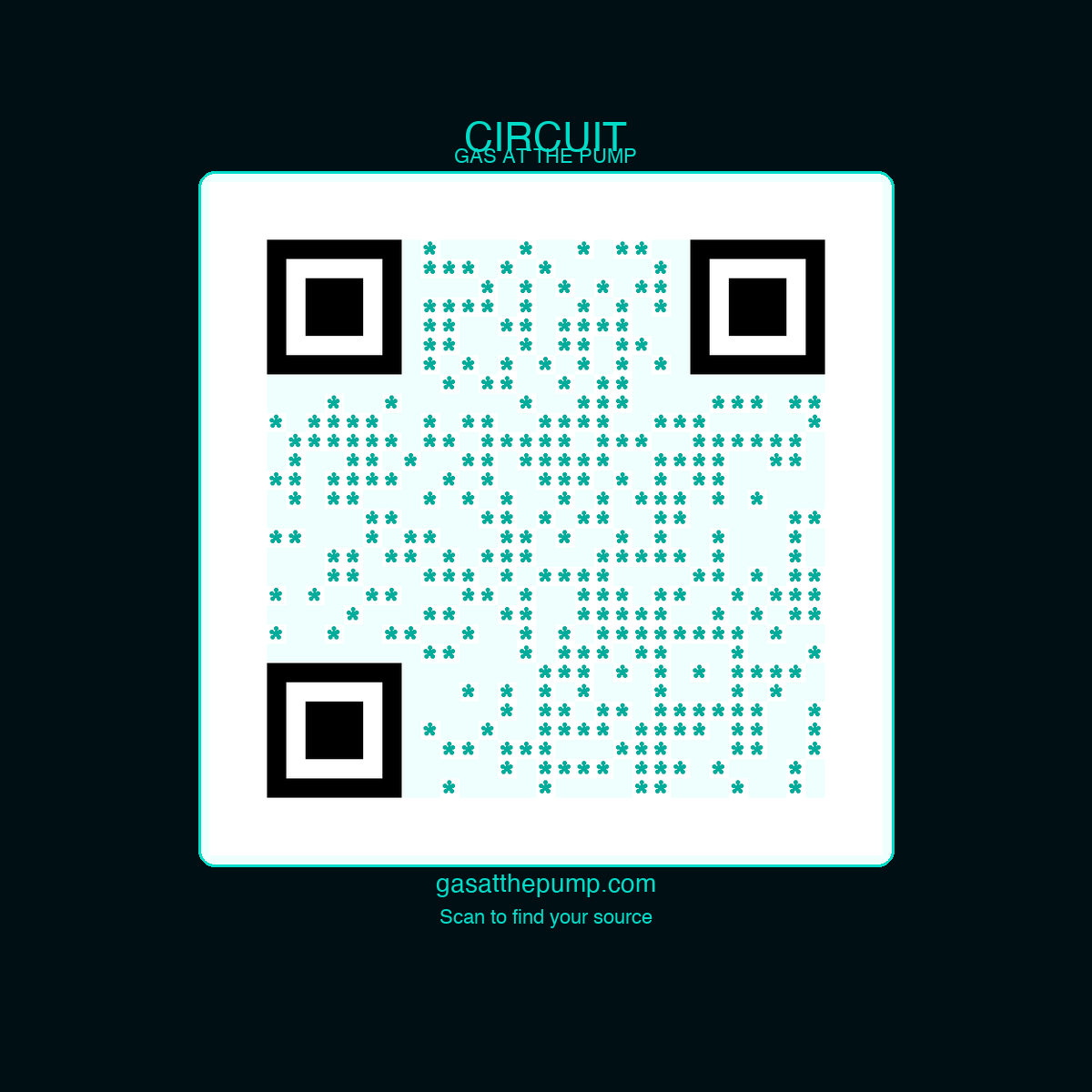 Circuit QR sticker