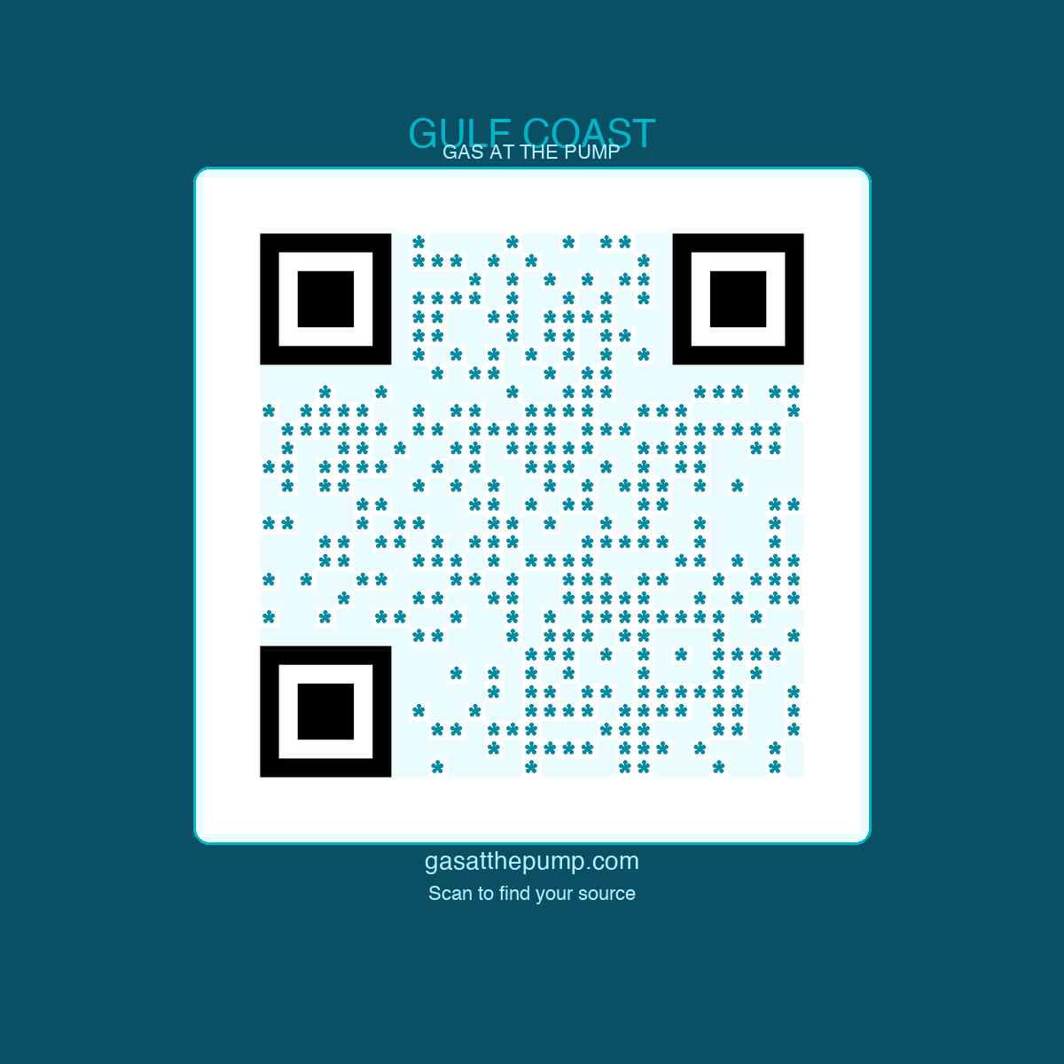 Gulf Coast QR sticker