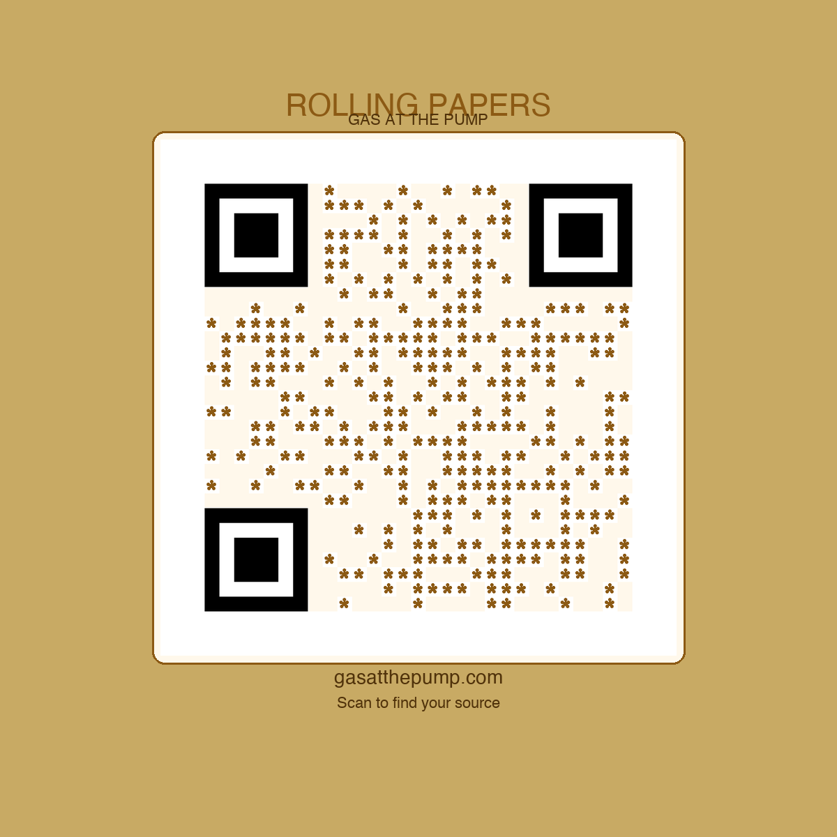 Rolling Papers QR sticker