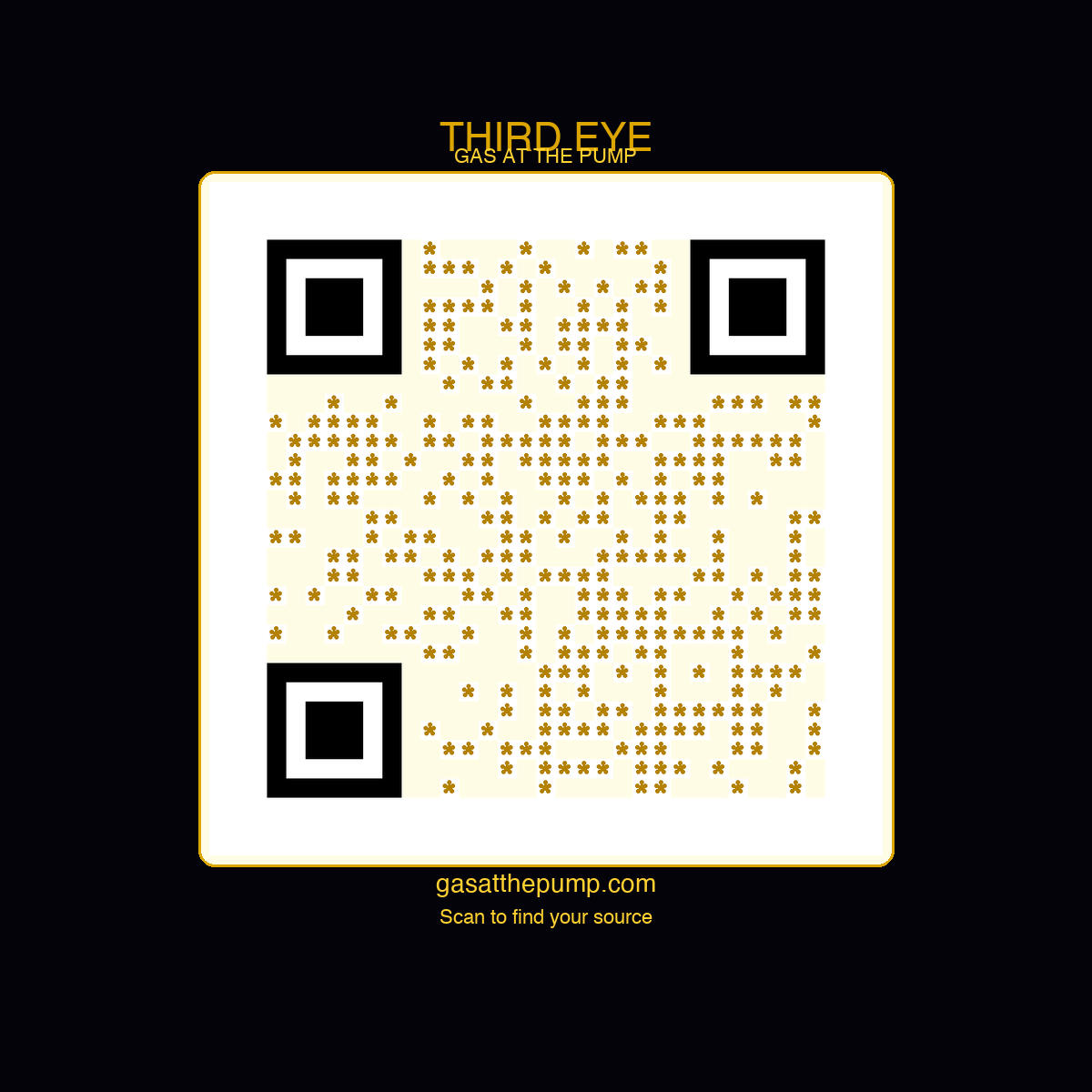 Third Eye QR sticker